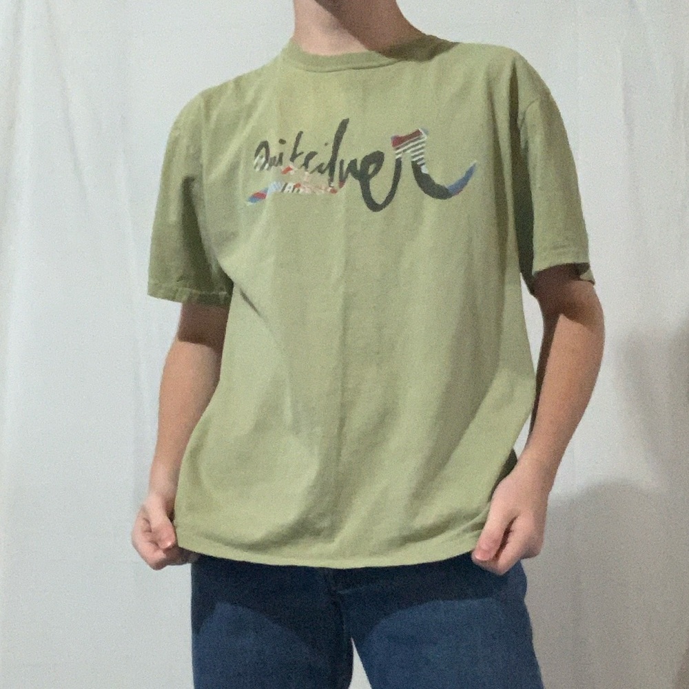 Men’s Quicksilver Green T- Shirt Small